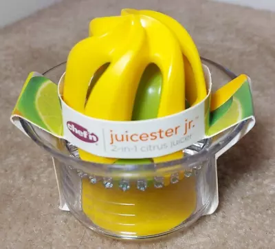 Chef'n Juicester Jr. Mini 2 In 1 Citrus Juicer New • $9.99