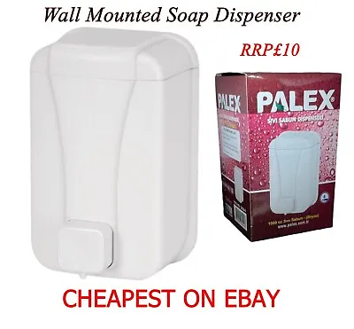£4.99 • Buy 1000ML Wall Mounted Public Hands Sanitizer Gel Shampoo Soap Dispenser ✔UK STOCK✔