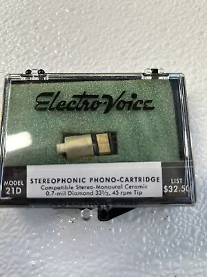 Vintage Electro Voice Stereophonic Phono Cartridge 21D • $19