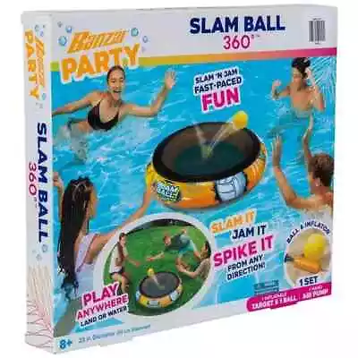 Banzai Inflatable Slam Ball 360 Game 33  Ages 8+ • $27