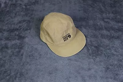 Mountain Hardwear Hat Men OSFM Tan Y 5 Panel Outdoor Retro Logo Athletic Cap • $17.77