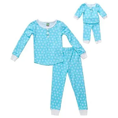Dollie Me Girl 4-14 And Doll Matching Snowflake Pajamas Outfit Fit American Girl • $24.99