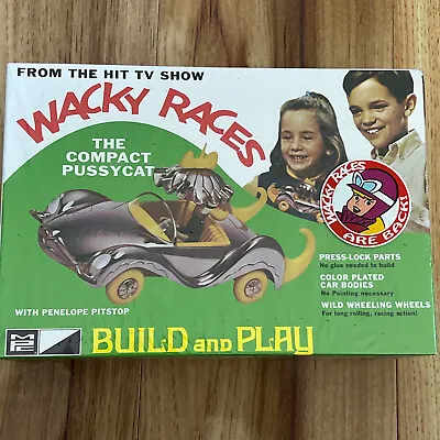 Wacky Races 1/25 Model Kit MPC Compact Pussycat TV Penelope Pitstop NIB SEALED • $41.54