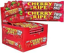 Cadbury Cherry Ripe King Size (80g Bar X 36pc Box) • $86.49