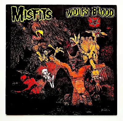 MISFITS . Wolfsblood | Earth Ad LP German 1984 Danzig Samhain Punk Metallica KBD • $165