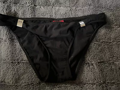 $26 • Buy Tigerlily Bikini Bottom Size 10 Ec Sexy Metal Pieces