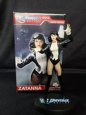 Zatanna Statue 0012/4000 DC Universe Online Jim Lee DC Direct Damaged 2011 RARE • $135