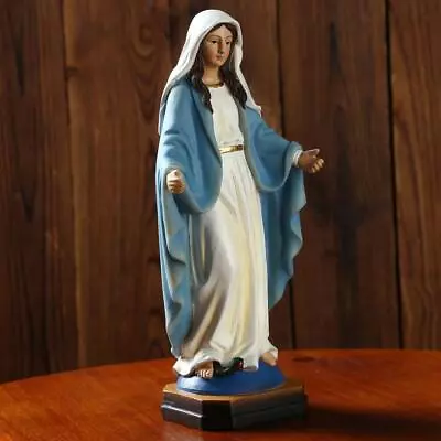 £19.01 • Buy Blessed Saint Virgin Mary Statue Figure Our Lady Of Loudes Figurine Sculpture