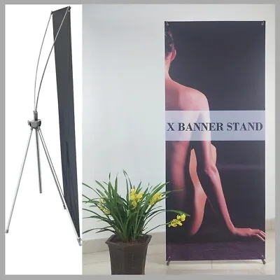 33.5 X72  Premium X Banner Stand Display With Carrying Bag  (STAND ONLY) • $34.99