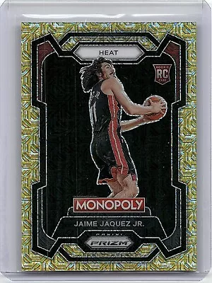 2023-24 Monopoly Jaime Jaquez Jr /500 Gold Millionaire • $16.40