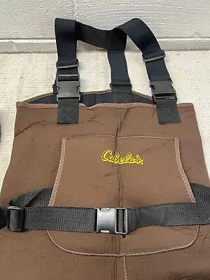 Cabelas Small Neoprene Waders Brown Cabela's Fishing And Head Net. • $30