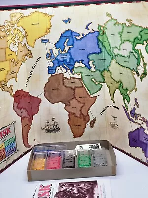 Vintage RISK Board Game 1993 The World Conquest Game Parker Brothers  • $12.99