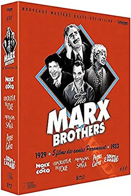 Marx Brothers Cult Edition NEW Blu-Ray 5-Disc Box Set Robert Florey • $49.99