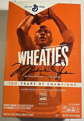 Michael Jordan 2022 Wheaties Box 100 Years Of Champions Limited Edition Box #2  • $2.99