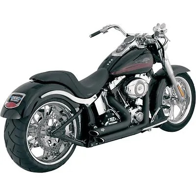 Vance And Hines Shortshots Staggered Exhaust - Black 47221 • $599.99