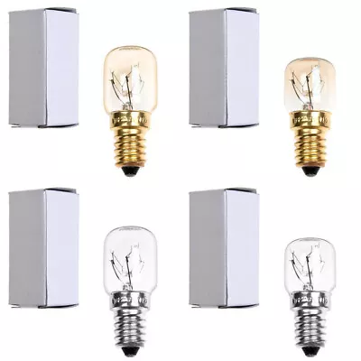 Electric Oven Lamp Globe Light Bulb 220-240V 15W/25W 300°C Screw E14 • $7.13