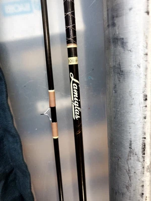 $120 • Buy Lamiglas Engineered Graphite F-806 2pc 6wt 8' FLY ROD W/sock & Tube EUC