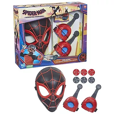 Spider-Man Marvel Across The Spider-Verse Miles Morales Mask And Gauntlets • $10.95