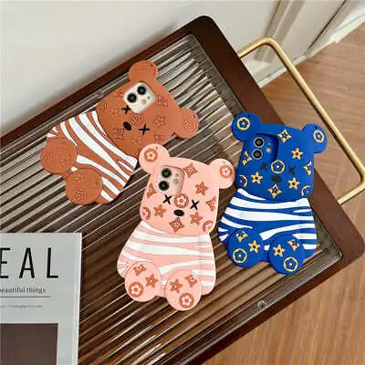 $10.99 • Buy Cute 3D Bear Colorful Back Cover Case For Oppo Find X5 X3 X2 F11 F9 A93 A54 PRO