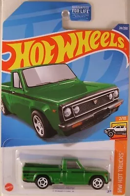 HOT WHEELS #2022-024 Mazda Repu Pickup GREEN On US Long Card (NEW In BLISTER) • $2.66