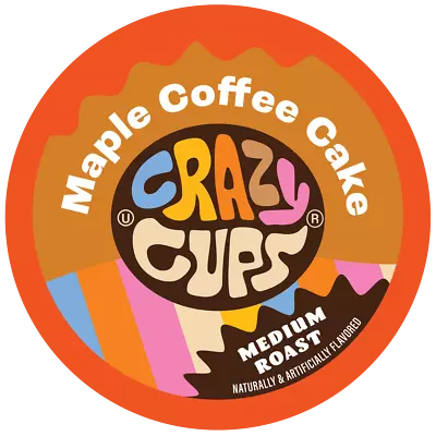 Crazy Cups DECAF Coffee 22 Kcups Capsules NO CALORIES NO SUGAR Lot Drink KEURIG • $67.99