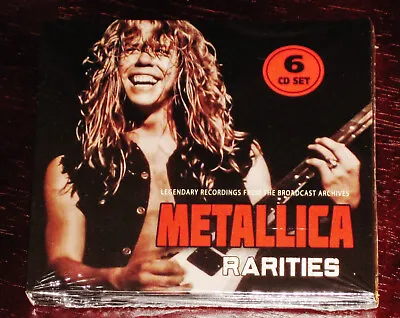 Metallica: Rarities - Legendary Recordings From The Broadcast Archives 6 CD NEW • $29.95