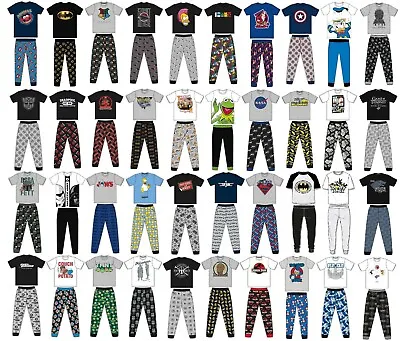 $15.62 • Buy Mens Character Pyjamas Lounge Pants Batman Star Wars Animal Pjs Size S M L XL