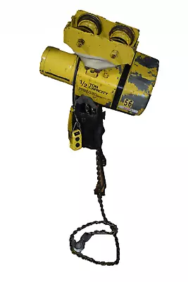 YALE Electric Chain Hoist KEL1/2-17LG15S1 1/2 Ton 1000 Lb 230V 460V 3PH /Trolley • $750