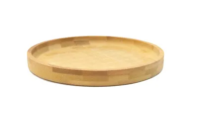 Bamboo Dish Lightweight Eco-Friendly Indoor Plates Home Dining Decor Organic • $7.95