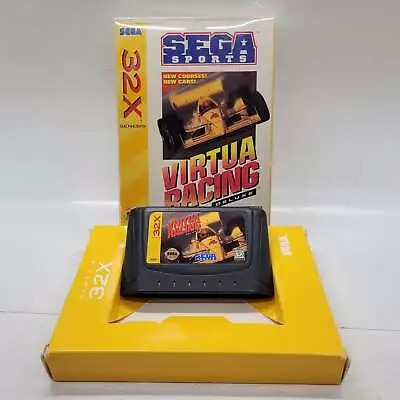 Virtua Racing Deluxe - Sega 32X - Game & Case [No Manual]​​​​​ • $13.76