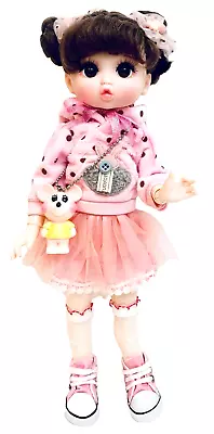 Amy & Paul My Best Friend Brown Hair 12  BJD Doll In Adorable Outfit Full Set • $45.75