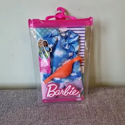 BARBIE • Fashions Pack • Ken Doll Clothes Cloud Shirt Lavender Shorts Orange Bag • £9.95