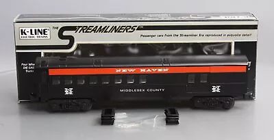 K-Line K4549-0200 O New Haven  Middlesex County  Streamliner Passenger Car/Box • $59.73