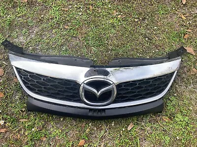 2010 2011 2012 Mazda Cx9 Cx-9 Oem Chrome Honeycomb Front Upper Grille Grill • $246.91