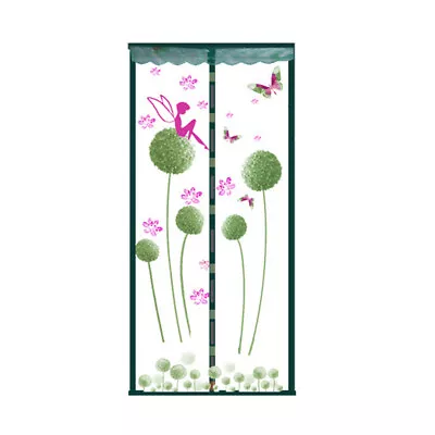 Summer Dandelion Elf Magnetic Window Door Fly Screen Mosquito Mesh Net Curtain 6 • $13.55