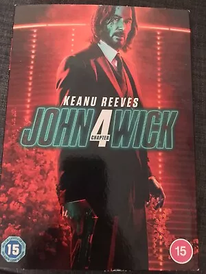 John Wick Chapter 4 (DVD 2023) Keanu Reeves Ian McShane Donnie Yen • £2.20