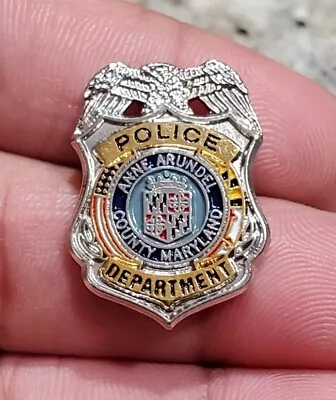 Vintage Obsolete Anne Arundel County Maryland Police Department Pin • $49.99