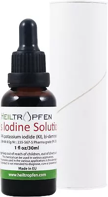 7% Lugols Iodine Solution 1 Oz - 30 Ml | 21% Lugol's Liquid 30 (Pack Of 1)  • £13.66