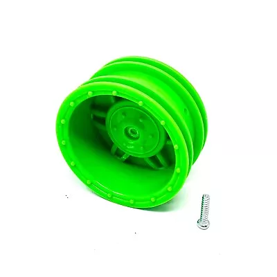 Maisto R/C Rock Crawler Toy Vehicle Green Front Wheel Barrel Replacement Part • $8