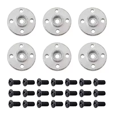 Honbay 6PCS Metal Servo Arms Horn Aluminum Round 25T Standard Servo Disc With... • $10.80