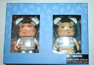 Tomorrowland Man & Woman Park Series 9 Disney 3  Vinylmation Set LE 1750 • $21.99