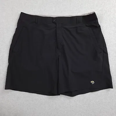 Mountain Hardwear Shorts Men's Size XL (36) Black Outdoor/Hiking Nylon Shorts • $15.99