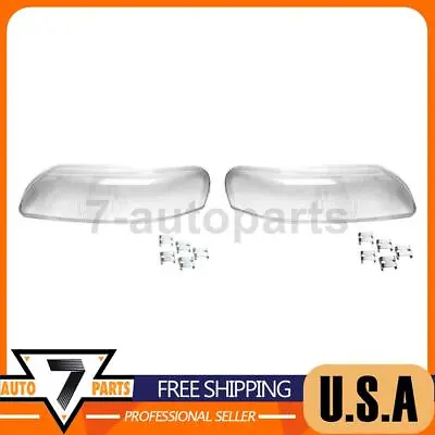 Headlight Lens Left Right URO Fits Volvo V70 2001 2002 2003 2004 • $216.53