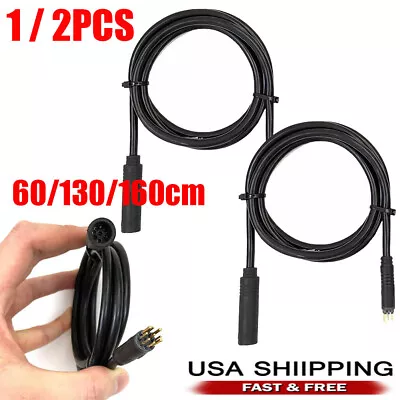 9Pin Wheel Motor Extension Cable Female To Male Wire For Electric Bike E-Bike US • $15.59