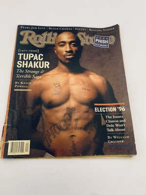 $64.99 • Buy Rolling Stone Magazine Oct. 31, 1996 Tupac Shakur ( Cover ) RARE ‼️