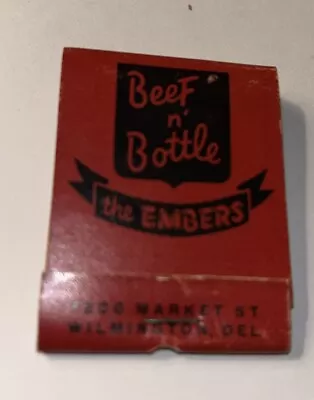 Matchpack Beef N Bottle The Embers • $12