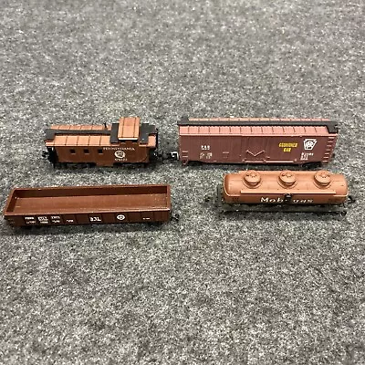 Lot Of 12 Atlas Lima N Scale Rolling Stock 4 Cars PRR Mobil Gas (N040624-10) • $22.50