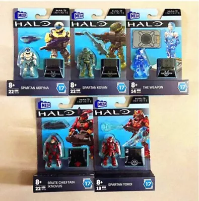 Mega Bloks Construx Halo Universe Heroes Series 17 Spartan Figure Model HOT • £13.19