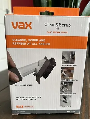 Vax Clean & Scrub 360° Steam Tool Kit Type 1 1-1-137101 / 11137101 For Steamers • £19.99