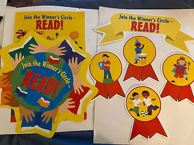 Vintage Read Library School Poster  Winky Adams 2001￼ Poster Said Winners Club P • $18